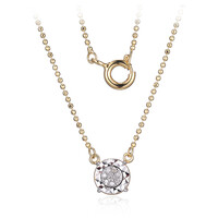 I3 (I) Diamant-Silbercollier