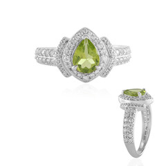 Peridot-Silberring