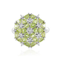 Peridot-Silberring