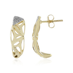I2 (I) Diamant-Goldohrringe (Ornaments by de Melo)