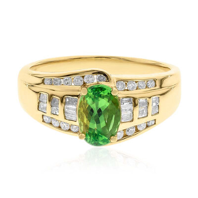 AAA-Tsavorit-Goldring (CIRARI)
