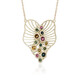 Brasilianischer Turmalin-Goldcollier (Ornaments by de Melo)