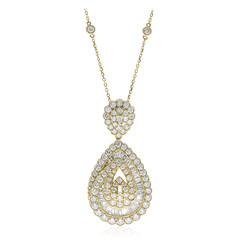 SI2 (H) Diamant-Goldhalskette (CIRARI)