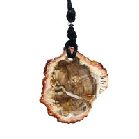 Versteinertes Holz-Halskette
