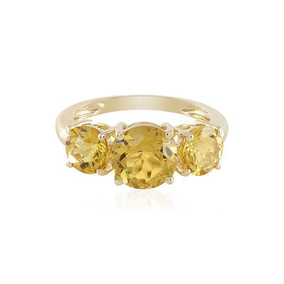 Goldener Beryll-Goldring