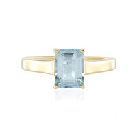 Brasilianischer Aquamarin-Silberring