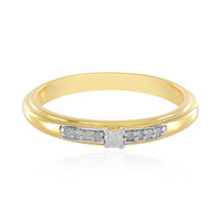 I3 (J) Brillant-Silberring