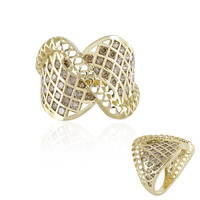 I2 Champagner-Brillant-Goldring (Ornaments by de Melo)