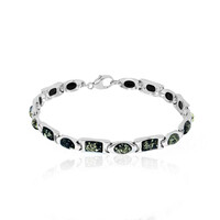 Baltischer Bernstein-Silberarmband