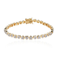 I3 (I) Diamant-Messingarmband (Juwelo Style)