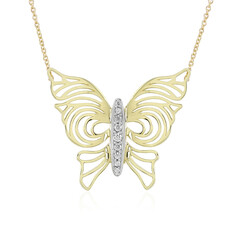Zirkon-Goldcollier (Ornaments by de Melo)