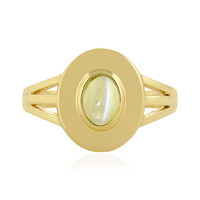 Chrysoberyll-Katzenauge-Silberring