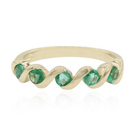 Sambia-Smaragd-Goldring