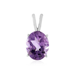 Lavendel-Amethyst-Silberanhänger
