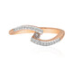 Pinkfarbener I3 Argyle-Brillant-Goldring (Mark Tremonti)