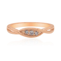 Pinkfarbener I3 Argyle-Brillant-Goldring (Mark Tremonti)