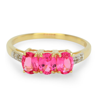 Edelroter Spinell-Goldring