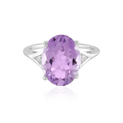 Lavendel-Amethyst-Silberring