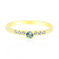 Nigerianischer Paraiba-Turmalin-Goldring