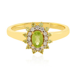 Peridot-Silberring