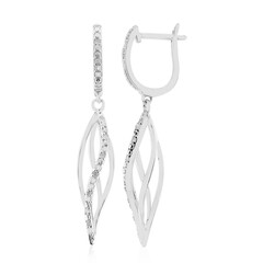 I3 (I) Diamant-Silberohrringe