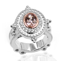 Morganit-Silberring (Dallas Prince Designs)