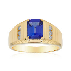 AAA-Tansanit-Goldring (CIRARI)