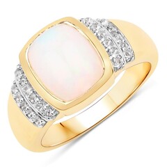 Welo-Opal-Silberring