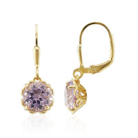 Bolivianischer Amethyst-Silberohrringe