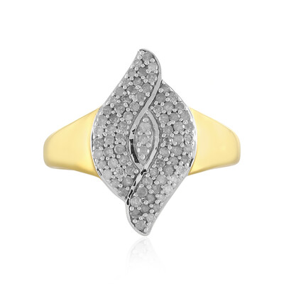 I4 (J) Diamant-Silberring