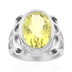 Ouro Verde-Quarz-Silberring