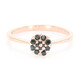 Fancy-Diamant-Silberring