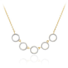 I3 (I) Diamant-Silbercollier