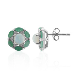 Welo-Opal-Silberohrringe