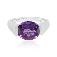 Sibirischer Amethyst-Silberring