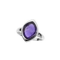 Amethyst-Silberring
