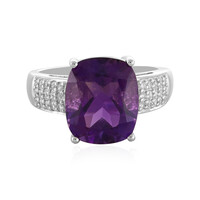 Sibirischer Amethyst-Silberring