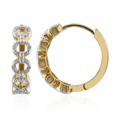 I3 (I) Diamant-Silberohrringe