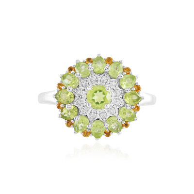 Peridot-Silberring