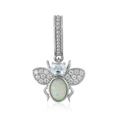 Welo-Opal-Silberanhänger (Dallas Prince Designs)
