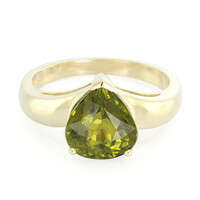 Kupfer-Turmalin-Goldring