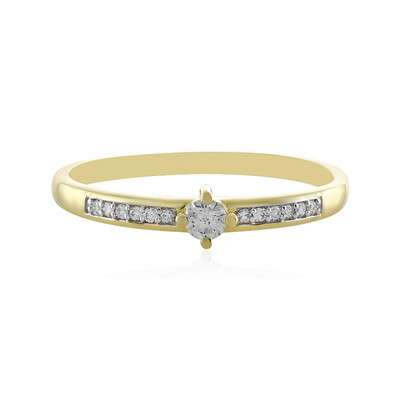 Lupenreiner (F) Brillant-Goldring (LUCENT DIAMONDS)