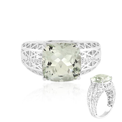Grüner Amethyst-Goldring (Ornaments by de Melo)
