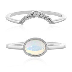 Welo-Opal-Silberringe