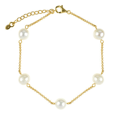 Süßwasserzuchtperlen-Silberarmband (dagen)