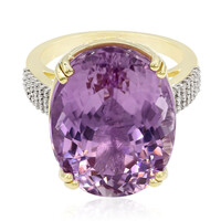 Patroke-Kunzit-Goldring