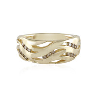 I2 Champagner-Brillant-Goldring (Ornaments by de Melo)