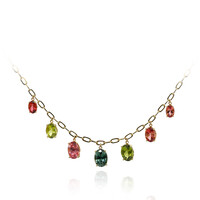 Kongo-Neon-Turmalin-Goldcollier (CIRARI)