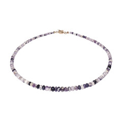 Morado-Opal-Silberhalskette
