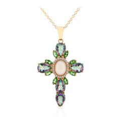 Welo-Opal-Silberhalskette